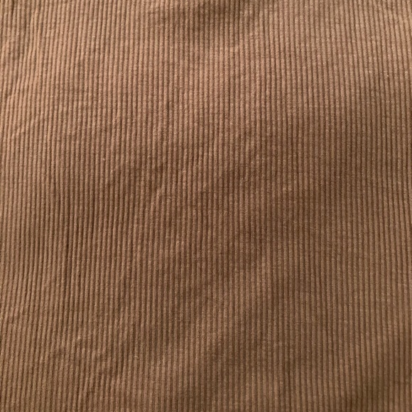 Shein Brown/Tan Ribbed Tank Top - Picture 3 of 5